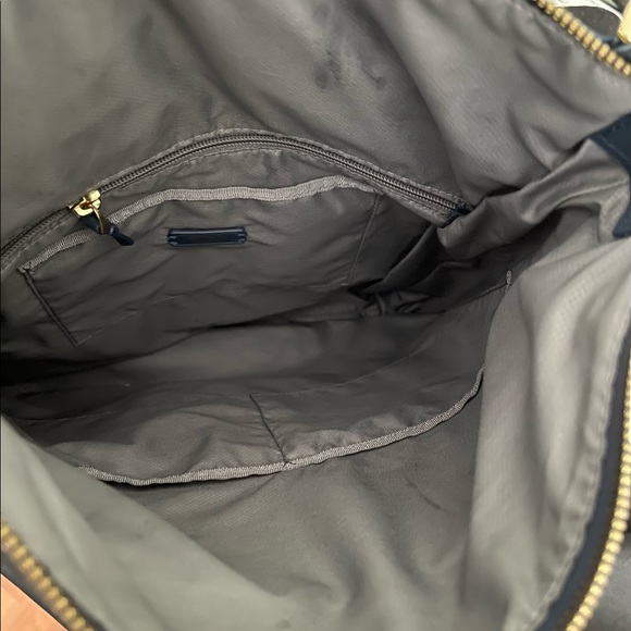 Tumi Backpack Navy Nylon Travel Bag - Picture 5 of 6